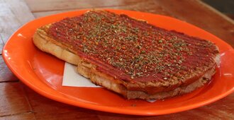 Sucuklu Peynirli Tost 1 görseli