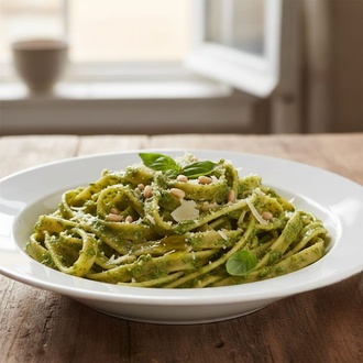 Fettucini Pesto görseli