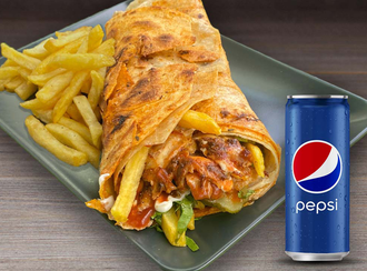 Hatay Usulü Tavuk Döner Dürüm Menü görseli