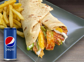 Soba Tavuk Dürüm Menü görseli