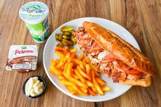 Classic Ekmek Arası Tavuk Döner Menü görseli