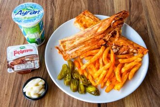 Classic Tavuk Döner Dürüm Menü görseli