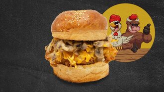 Amsterdam Çıtır Tavuk Burger görseli