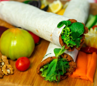 Doritoslu Double Çiğ Köfte Dürüm (200 Gr.) görseli