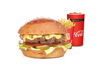 Cheeseburger (100 Gr.) Menü görseli