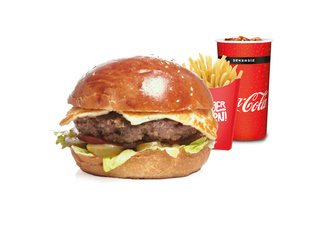 Hellim Burger (100 Gr.) Menü görseli