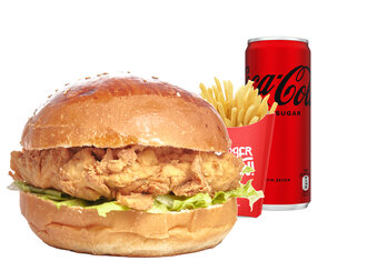 Tavuk Burger Menü görseli