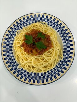 Bolognese Soslu Spaghetti görseli