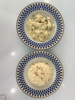 Kremalı Tavuk & Pirinç Pilavı görseli