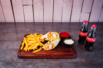 Bbq Soslu Çıtır Tavuk Dürüm Menü görseli
