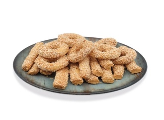 Beyaz Susamlı Klasik Kurabiye (1 Kg.) görseli