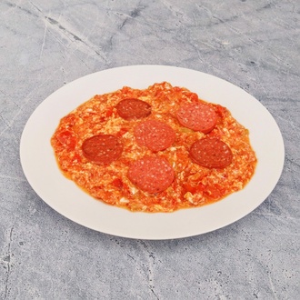 Sucuklu Menemen görseli