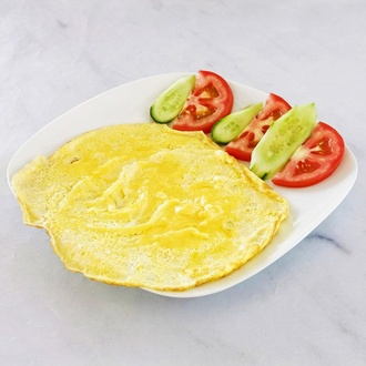 Kavurmalı Kaşarlı Omlet görseli