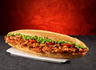Tam Ekmek Arası Tavuk Döner görseli