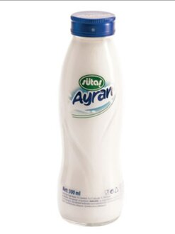 Sütaş Cam Şişe Ayran (30 Cl.) görseli