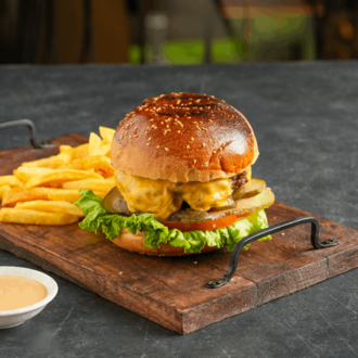 Cheeseburger Menü görseli