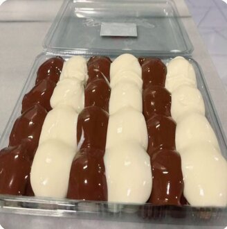 Siyah Çikolatalı Profiterol (24 Adet) görseli