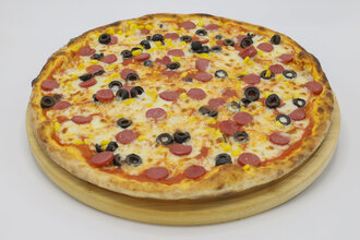 Sosisli Pizza (32 Cm.) görseli