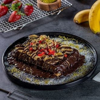 Bitter Çikolatalı Waffle (Küçük Hamur) görseli