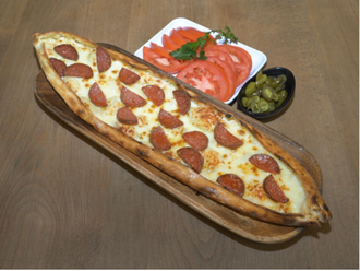 Sucuklu Kaşarlı Pide görseli