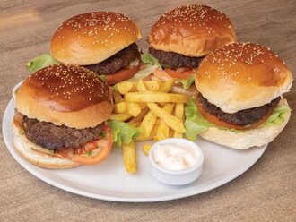 4'Lü Burger Menü görseli