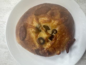 Zeytinli Pizza görseli