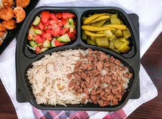 Kavurmalı Tavuklu Pilav (1,5 Porsiyon) görseli