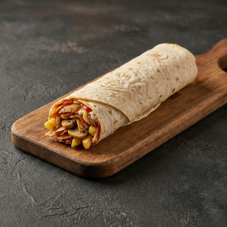 Hatay Usulü Maxsitat Mantarlı Tavuk Döner Dürüm görseli