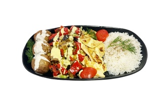 2'Li Izgara Soslu Tavuk Göğüs Menü görseli