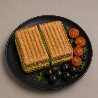 Avokado Kremalı Tam Buğday Tost görseli