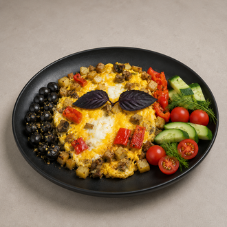 Sebzeli Menemen görseli