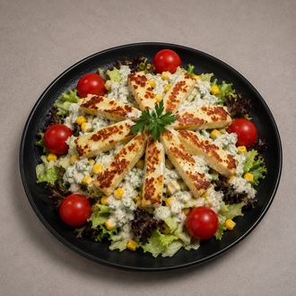 Hellim Peynirli Salata (312 Kcal) görseli