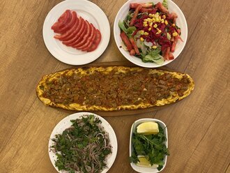 Kuşbaşılı Pide görseli