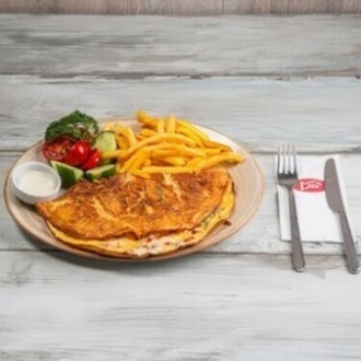 Kaşarlı Omlet görseli