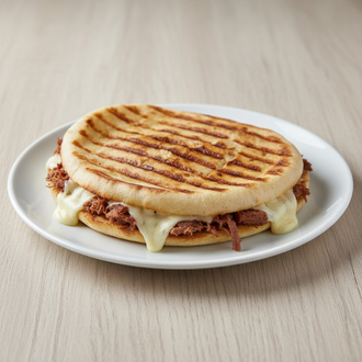 Kavurmalı Kaşarlı Bazlama Tost görseli