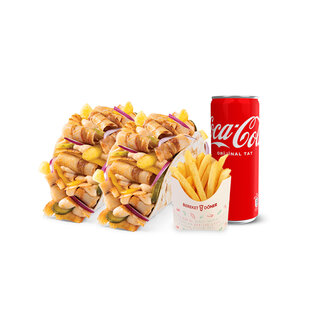 Doyuran Tako Menü (Tavuk Döner) görseli