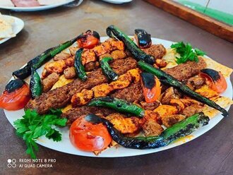 1 Kişilik Karışık Izgara Yarım Ciğer + Yarım Kuşbaşı + Yarım Adana görseli