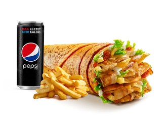 Mixsos Medium Psikopat Tavuk Döner Dürüm Menü görseli