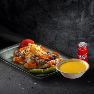Mercimek Çorbası + Manisa Kebap + Kutu Kola görseli