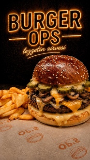 Mushroom Burger Menü görseli