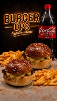 2'Li Burger Menü görseli