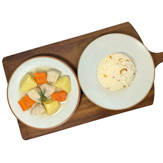 Tavuk Yahni & Pirinç Pilavı (400 Gr.) görseli