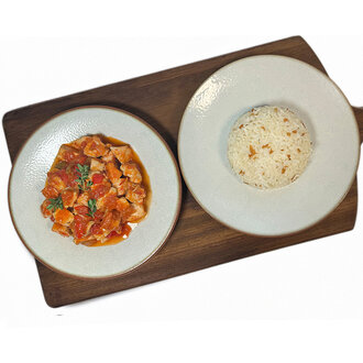 Şefin Tavuk Sotesi & Pirinç Pilavı (350 Gr.) görseli