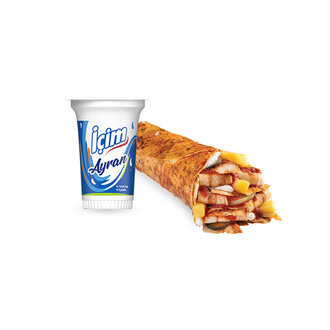 Ekonomik Tavuk Döner Dürüm Menü  (S) görseli