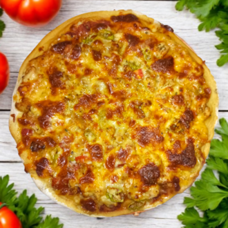 Izgara Tavuklu Pizza görseli