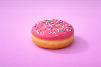 Double Çilekli Donut görseli