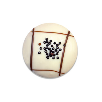 Vanilya Kaplı Ahududulu Donut görseli