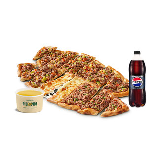 Dilediğin 2'Li Pide & Çorba Menü görseli