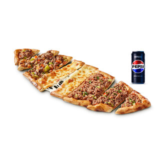 3'Lü Karışık Pide Menü görseli