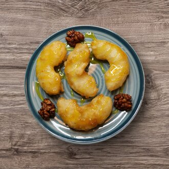 Balda Kızarmış Ananas görseli